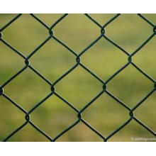PVC-überzogener Kettenglied-Zaun für Zoo, Schatten-Netz-Zaun